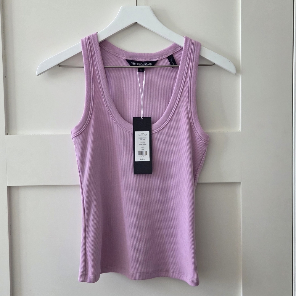 Veronica Beard Birke Scoopneck Tank Top